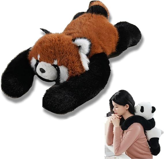 Weighted Plush Animals, Soft Plush Toy for Stress Relief & Calming, Cuddly Anxiety Toy (Red Panda, 30CM)