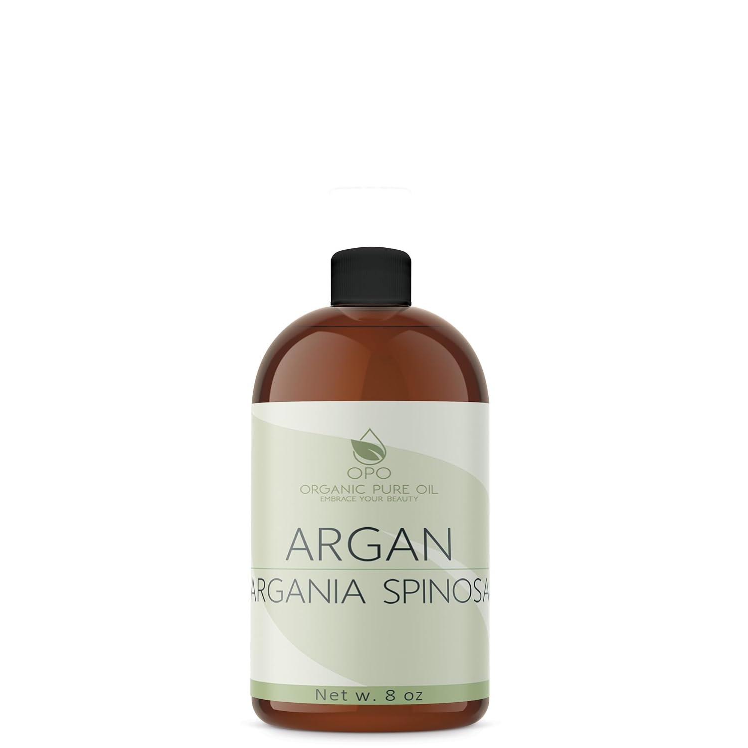 Argan Oil - Unscented Deodorized, 8 oz, Pure, Morocco, Partially Filtered, Non-GMO, Vegan, Bulk Carrier Oil for Skin, Hair, Face Body - Hydrating, Nourishing, Soothing - DIY, Soaps, Creams