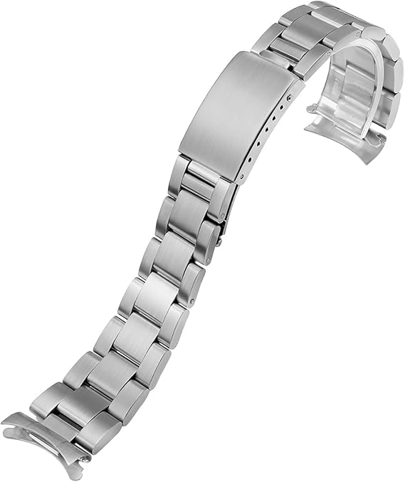 Oyster Watch Band Bracelet Replacement For Rolex Stainless Steel 19/20Mm