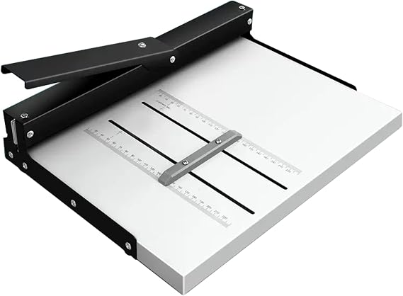 Manual Creasing Machine, 350mm Creasing Paper Creasing Machine with Positioning Ruler, for Heavy Paper Folding of Greeting Cards, brochures and Photo Papers