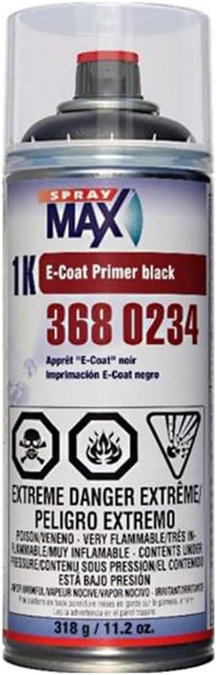 SprayMax 3680234, Black 1K E-Coat Primer