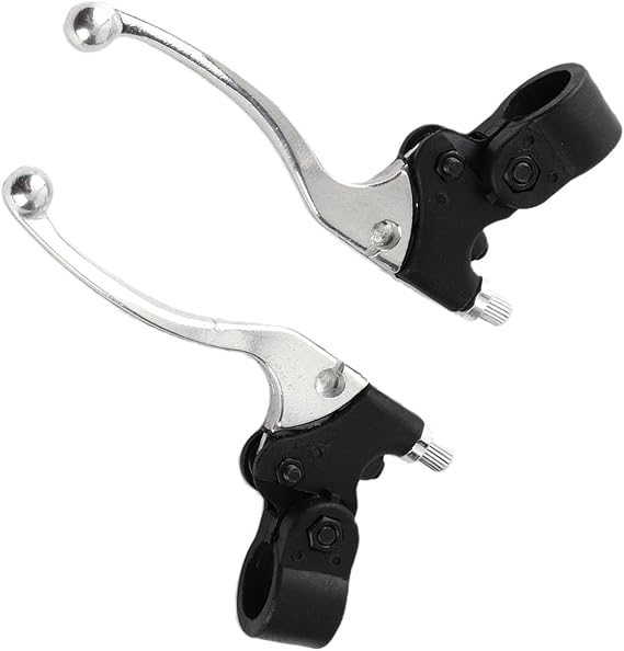 xuuyuu Brake Lever, 1 Pair of Universal 22mm / 7/8in Handlebar Brake Lever for 47cc 49cc Mini Pocket Dirt Bike ATV Pocket Bike Parts
