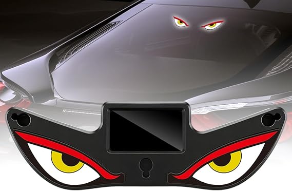 Solar Devils Eyes Light for Windshield Demon Eye LED Car Window Lights
