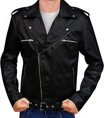 Mens Lambskin Vintage Biker Retro Motorcycle Leather Jacket Collection