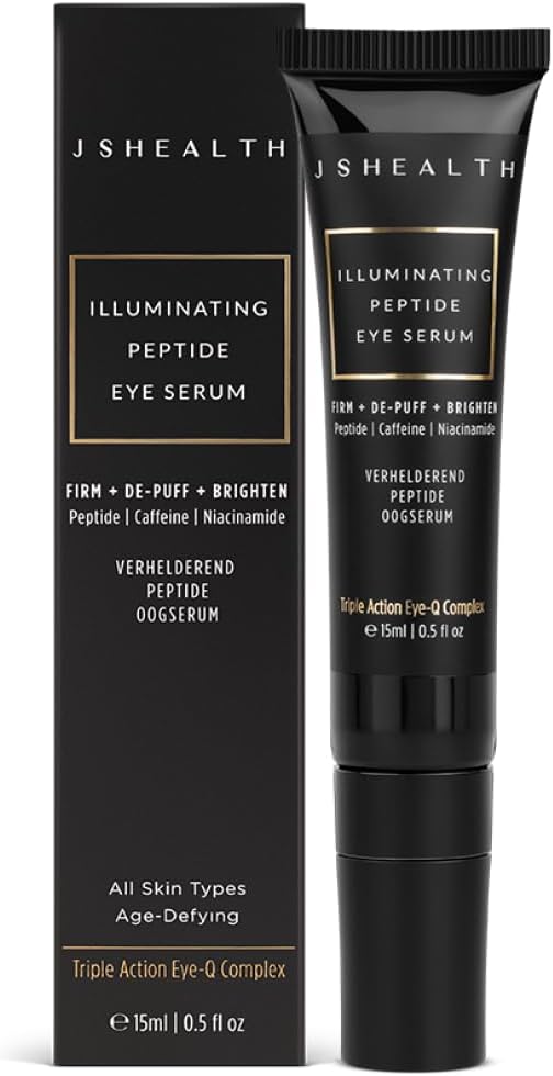 JSHealth Illuminating Peptide Eye Serum w/Peptides, Caffeine & Niacinamide
