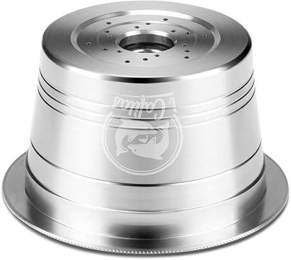 Reusable Coffee Capsules Refillable Pods Reusable Coffee Pods Stainless Steel 304 Refillable Capsule with Spoon and Brush for K Fee Machines [Energy Class A]