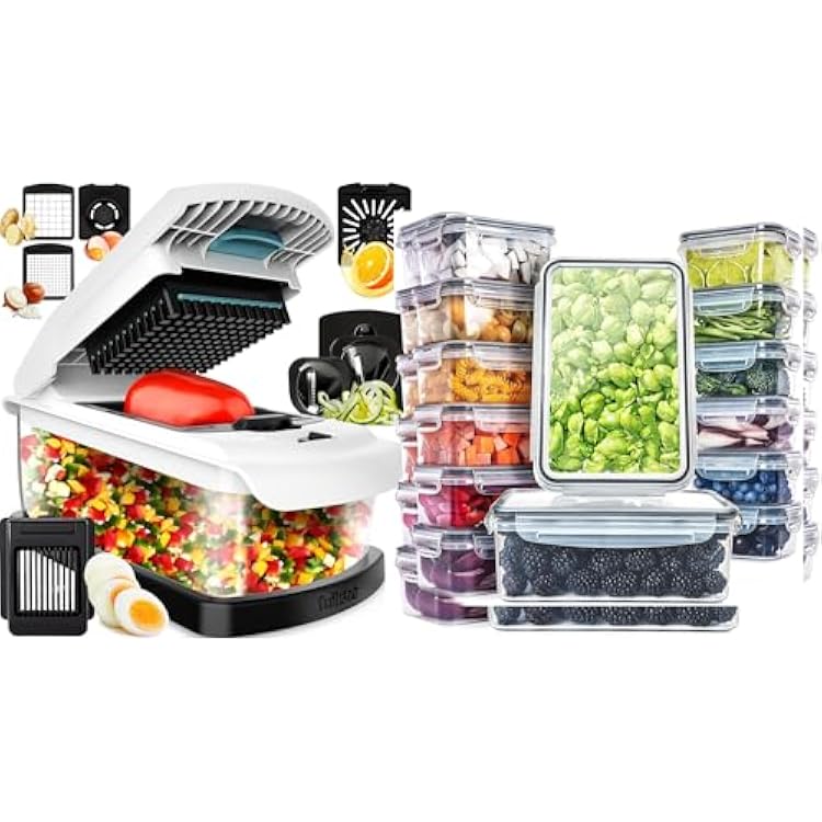 fullstar 9 in 1 Chopper And 28 Pack Food Container