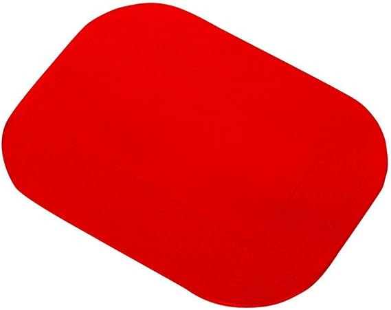 Dycem Non Slip Rectangular Pad,10"X14", Red