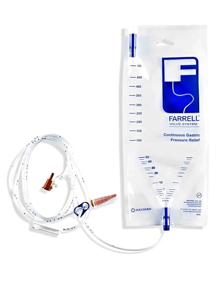Avanos 20-4100 Farrell Valve Enteral Gastric Pressure Relief System, Pack of 30