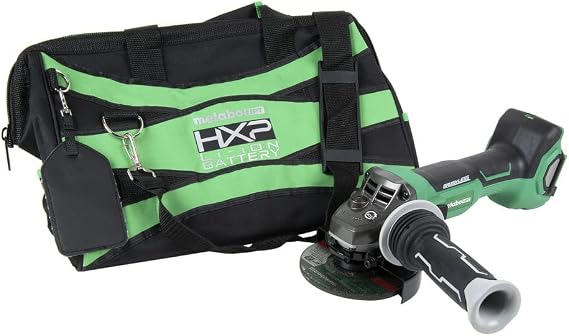 Metabo HPT 36V MultiVolt Brushless Angle Grinder | 4-1/2-Inch | Slide Switch | Tool Body Only | G3612DAQ6