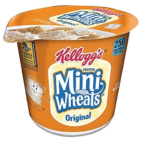Kellogg's Frosted Mini-Wheats Cereal-in-a-Cup