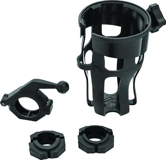 Kuryakyn - Universal Reflex Drink Holder With Bar Mount Black (6483)