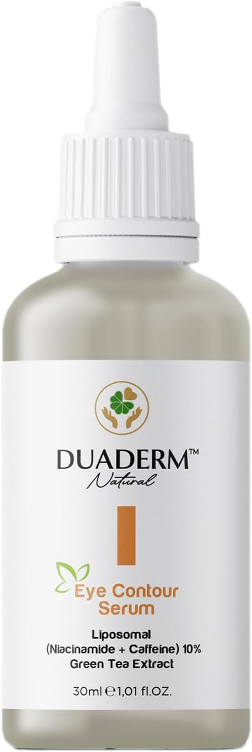 Duaderm Kırışıklık Karşıtı Göz Serumu, Niacinamide ve Caffeine İçeren, 30 ml