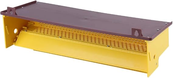 Bee Pollen Trap for Beekeeping | Honey Harvesting Equipment | 10 Frame Ventilated Honey Shelf Removable Flat Hive Cleaning Scraper Tool with Uncapping Holder