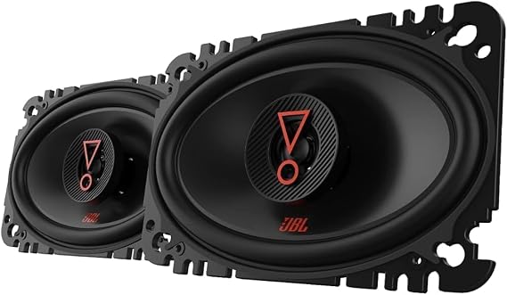 JBL Stage3 6427 2-Way Car Speaker by Harman Kardon - 175 Watt Car Audio Set - Oval 4" x 6" inch car speakers ​(100 x 152 mm