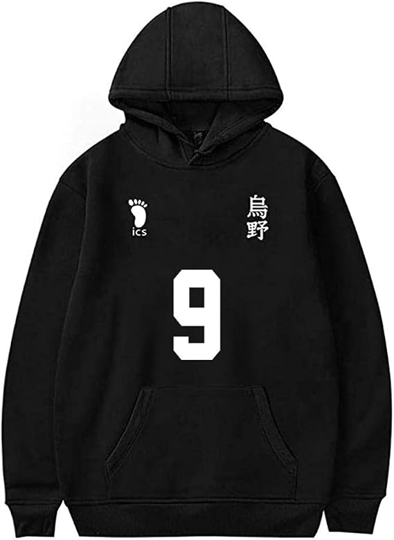 Anime Cosplay Hoodies for Women Men Unisex Volleyball Tracksuit Sweatshirt Jacket