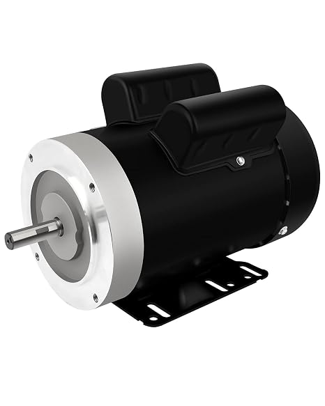 3HP General Electric Motor 3450 RPM Single Phase 208-230V CW/CCW TEFC