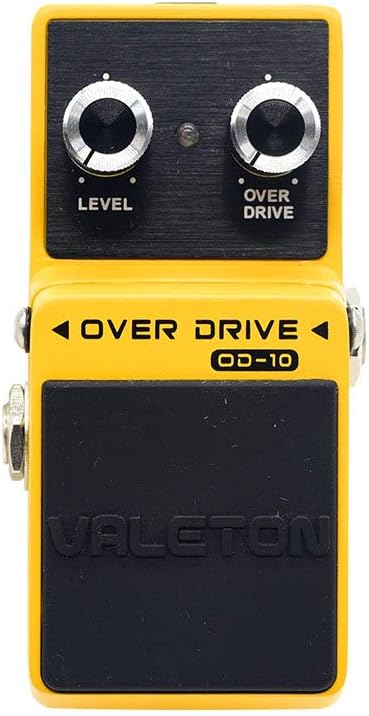 Valeton Analog Overdrive Pedal Warm Tube-Like Guitar Tone with Boss OD-1 Inspired Sound Compact Zinc Alloy Guitar Effects Pedal with Low Noise, Buffer Bypass and Heavy-Duty Metal Switch