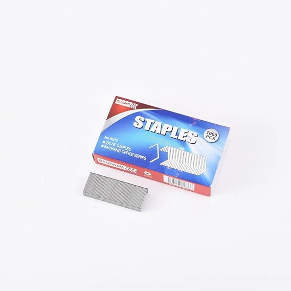 Stapler Set Stocking Stuffers Effort-Saving Creative Elegant Portable Nice Gift (Silver Staples(10 Boxes))