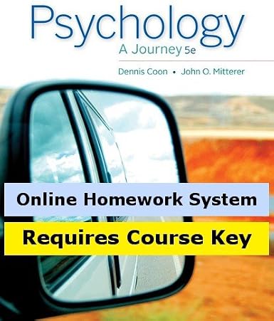 Aplia for Coon/Mitterer's Psychology: A Journey, 5th Edition
