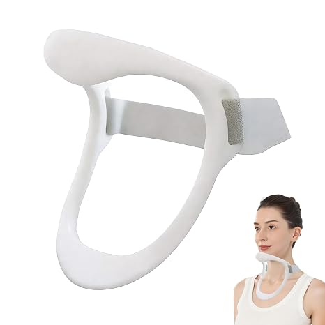 TARSHYRY Adjustable Neck Support Brace for Neck, Cervical Vertebrae Corrector Improved Posture, Neck Curve Support Prevent Hunchback, Adjustable Designed, Soft Breathable PP Materials, #311
