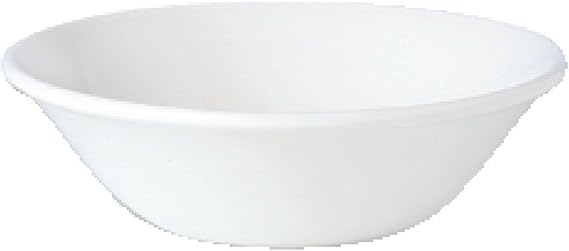 Steelite V0023 Simplicity Oatmeal Bowl, White (Pack of 36)