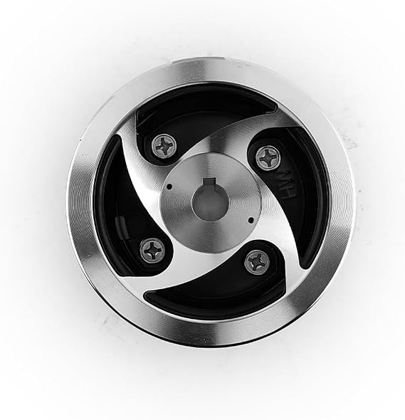 4 Inch Wheel Rim 17mm Keyway Alloy Hub For 4.10-4 And 9x3.50-4 Cart Wheelchair Scooter Tire