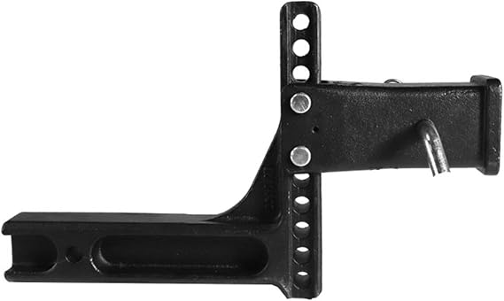 Blue Ox BX88352 8 Adjustable Rise/Drop Receiver, 15,000 lbs, 2-1/2 Receiver