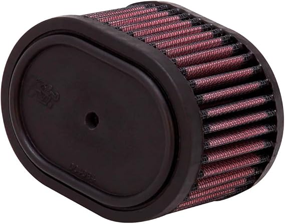 K&N E-4640 Waschbarer und wiederverwendbarer KFZ Luftfilter/Direkt-Kits Rot