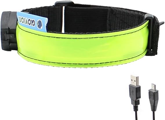 Reflective Running Gear LED Armband Rechargeable