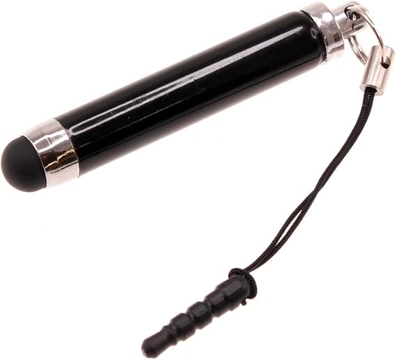 Touch Pen Black Stylus Compatible with iPhone 15/Pro/Max/Plus - Extendable Compact Lightweight for iPhone 15/Pro/Max/Plus