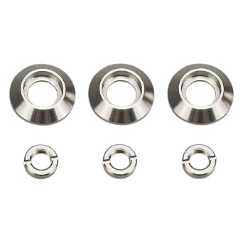 Dashboard Switch Bezel Nut Set Fit for Jeep CJ5 CJ7 CJ8 1972-1986 Headlights Wiper and HVAC Fan Switch