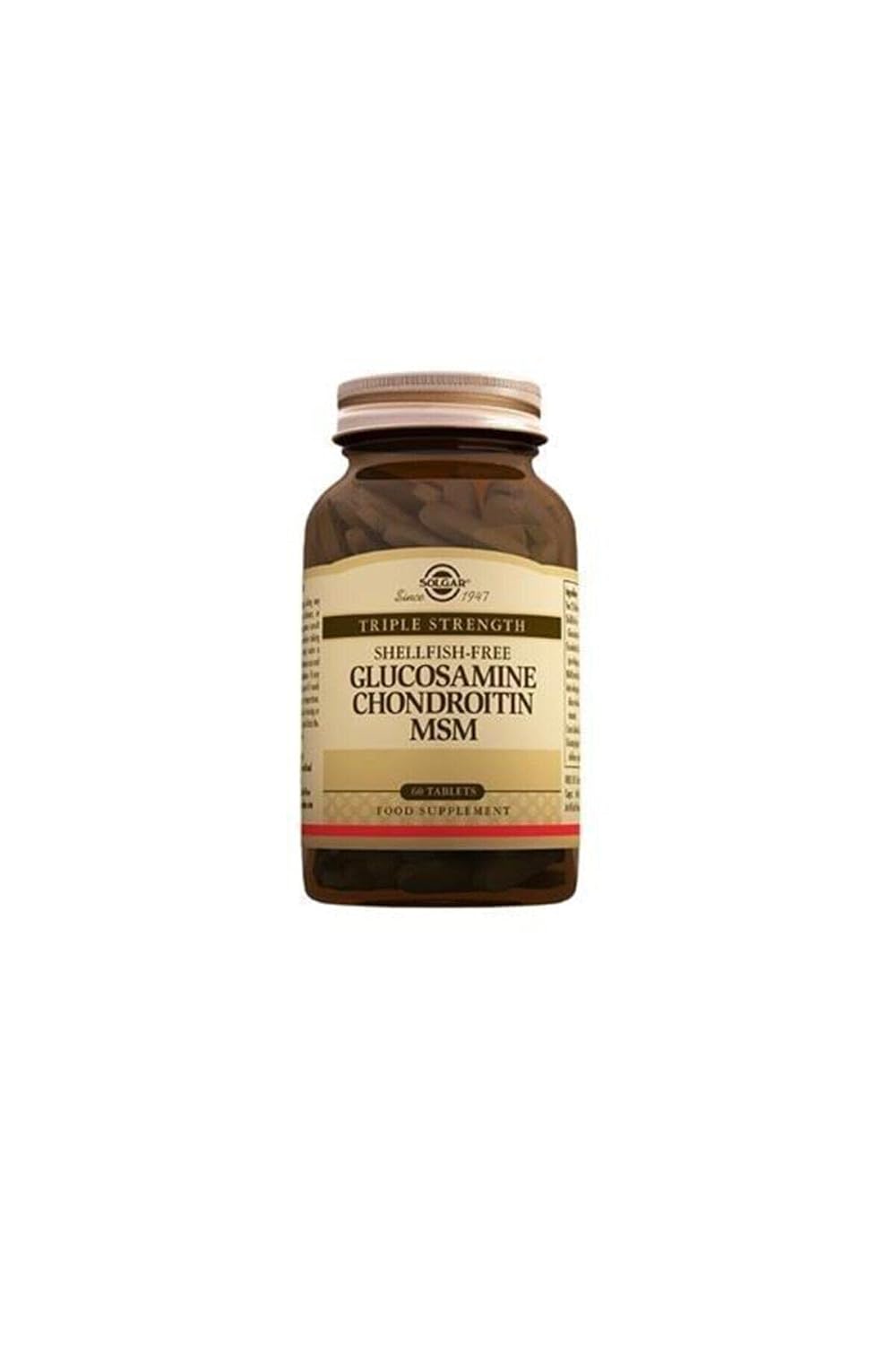 Solgar Glucosamine Chondrotin Msm 60 Tablets