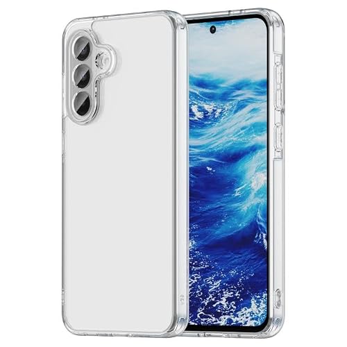 Ehr. Samsung Galaxy A17 Uyumlu Kamera Korumalı Darbe Önleyici Arka Kapak, 2mm Kalınlaştırılmış Şeffaf Silikon Kılıf