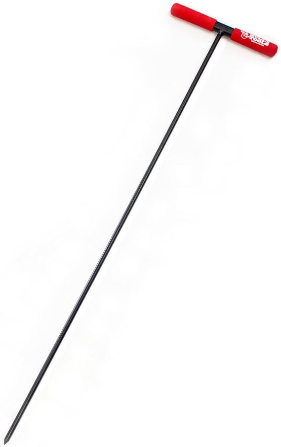 Bully Tools Steel Soil Probe with T-Style Handle, 0.5" Steel Diameter