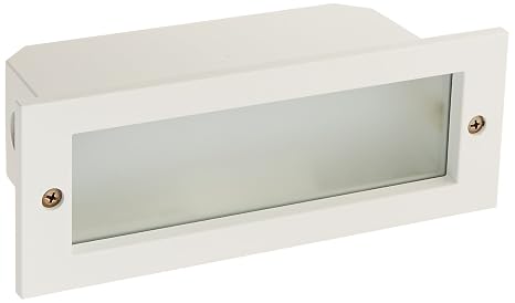 Elco Lighting ELST83W EL LED Brick Light with Open FACEPLATE