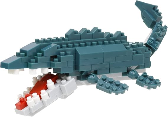 nanoblock - Dinosaurs - Mosasaurus, Collection Series Building Kit