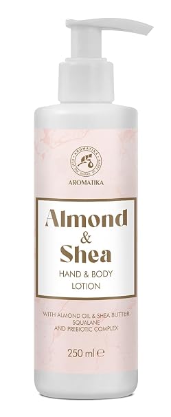 Hand- & Körperlotion Mandel & Shea 250 ml - Hautpflege mit Mandelöl
