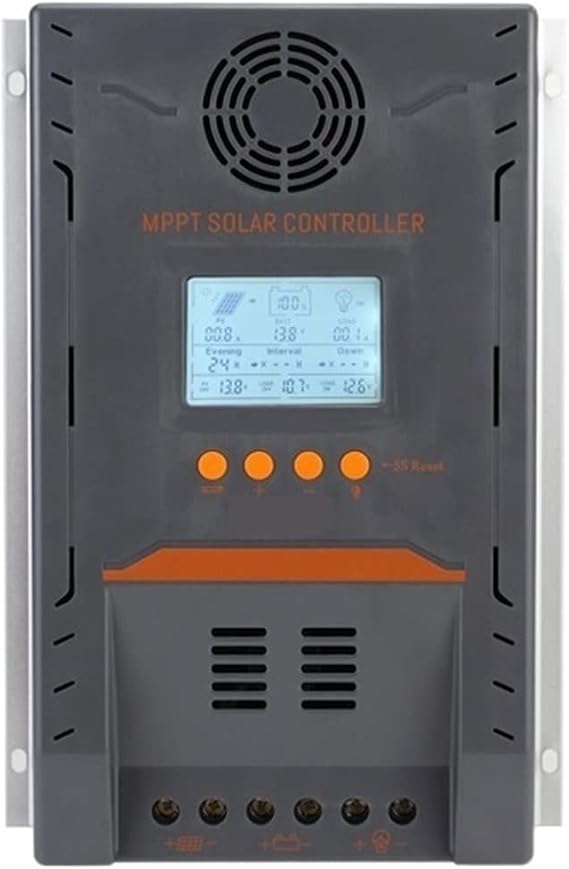 Charge Controller, MPPT 100A Solar Charger Controller 12V 24V Auto Battery Charge Max 100V Solar Panel Input With Backlight LCD Controller(100A)