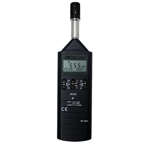 TES 1361C Datalogging Humidity/Temperature Meter