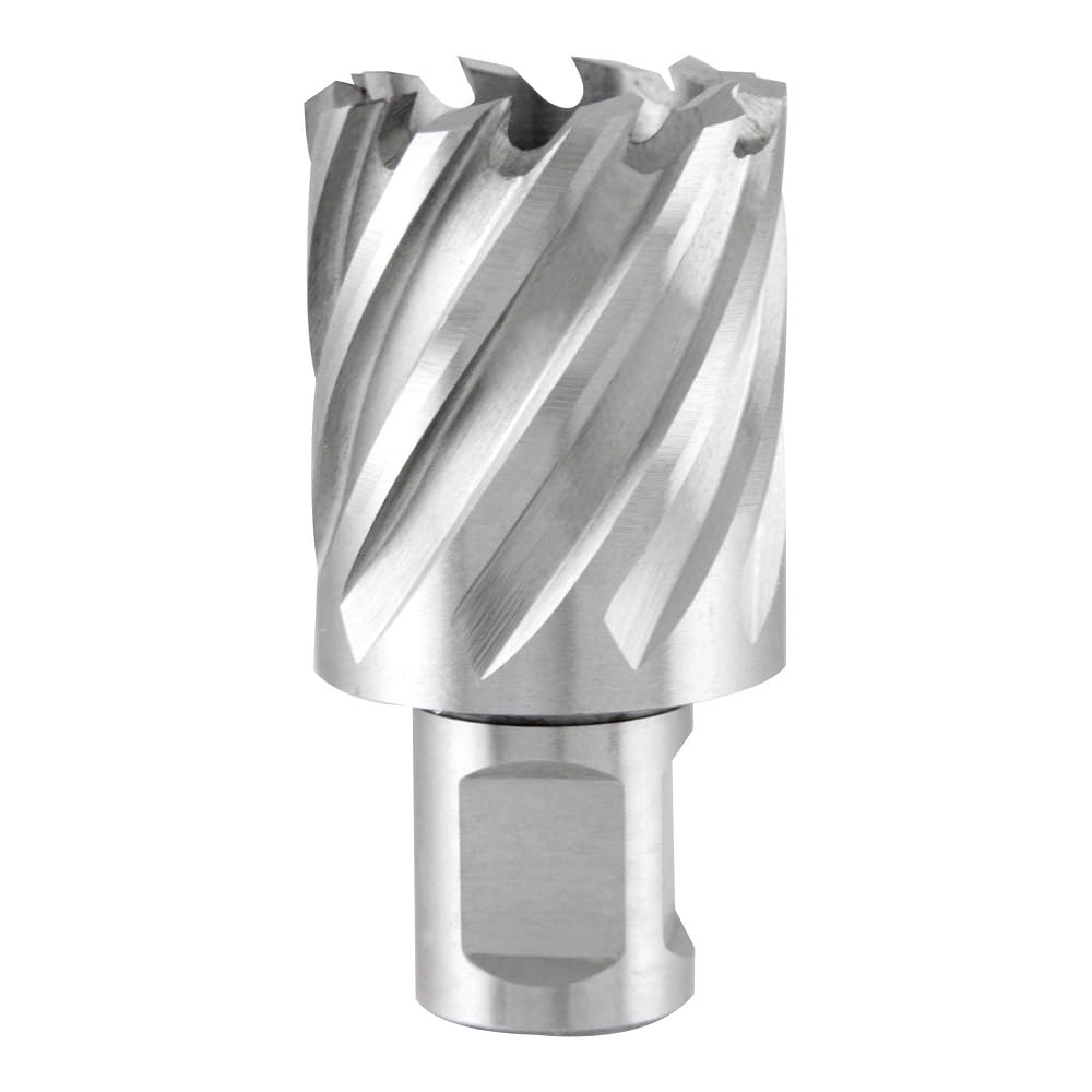 RUKO 108213 HSS Core Drill with 34 Weldon Shank, CBN Ground, 13.0mmmm Diameter, 63.0mm Length, 19.0mm Shank Diameter