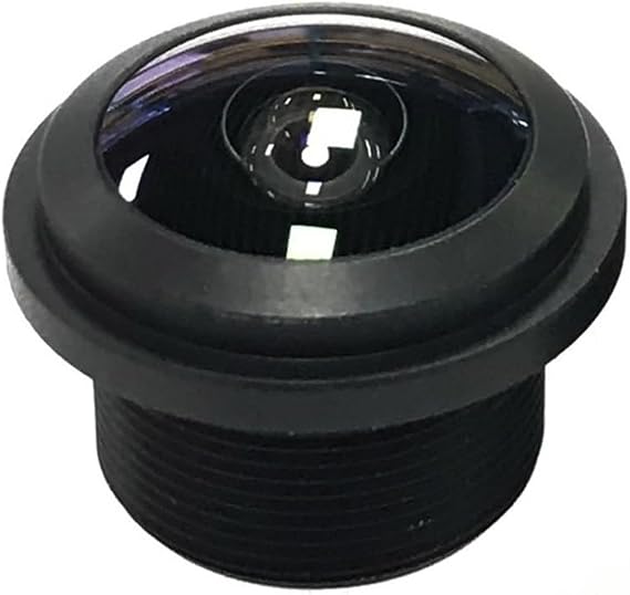 Fisheye Lens 1.4mm 1.78mm HD 5MP 210/200 Degree MTV M12 x 0.5 Mount 650nm Filter for CCTV Car Camera Cameras(1.4MM)