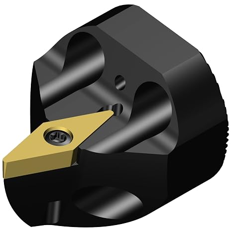 Sandvik Coromant SL-SVXBR-40A-16-085 A, CoroTurn® 107 Head for SpiroGrooving™, Internal, SL Head, Steel, RH, VBMT 16 04 08 Insert (Pack of 1)
