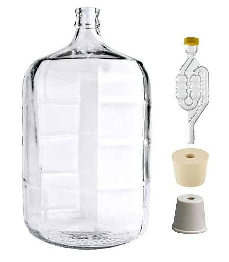 North Mountain Supply Glass Carboy Fermenting Jug, 5 Gallons