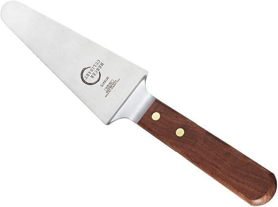 Mercer Culinary Praxis Rosewood Handle Pie Server, 5 x 2, Brown