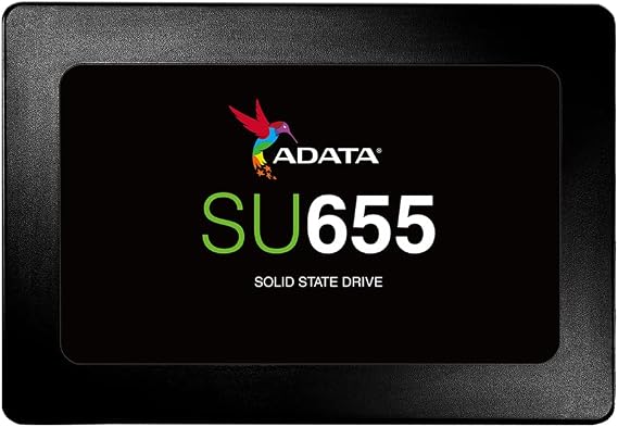 ADATA SU655 120GB 3D NAND 2.5 inch SATA III High Speed Read up to 520MB/s Internal SSD (ASU655SS-120GT-C)