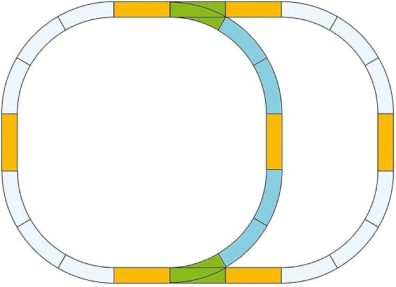 Piko 35302 Uberholgleis Track Extension Set