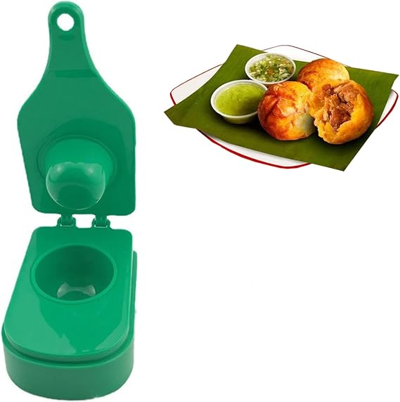 Tostonera Plantain Press - Solid Masher for Stuffing Tostones - 18 * 4.5 * 9cm Cup Deep Plantain Baskets Maker