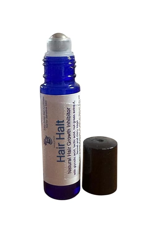 Hair Halt, Natural Formula May Help Keep Hair From Growing Back So Quickly, Easy Roll On Applicator, Diva Stuff