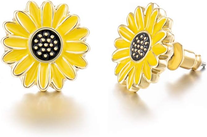 Jeka Sunflower Earrings Gifts for Women